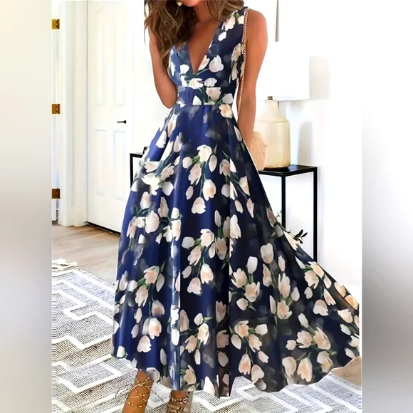 FLORAL DRESS - Picture 5 of 6